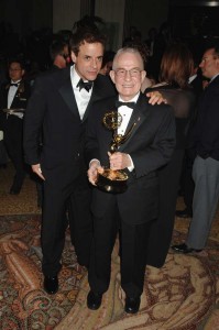 At the Emmy's with Christian's father! 2005
