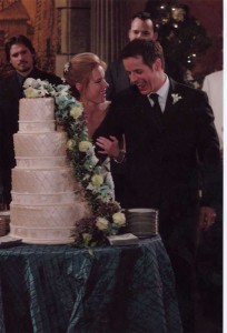 Michael's wedding, Cutting the cake