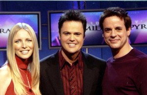 On PYRAMID with Donny Osmond and Lauralee Bell