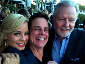 With Jon Voight and Jessica Collins