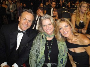 Michelle, Doug and his wife Cindy at the EMMYS